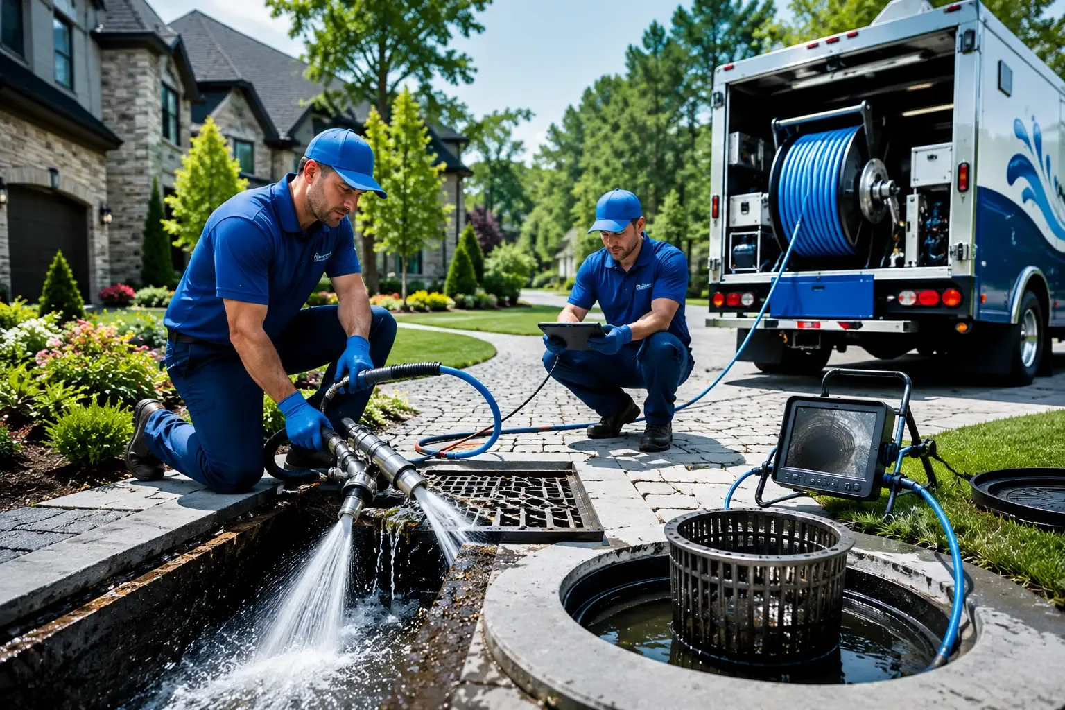 Local outdoor drain cleaning professionals in Toano, VA